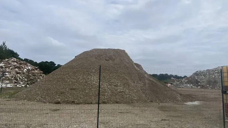 Béton concassé